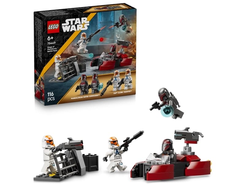 LEGO Star Wars TM 75449 Mandaloren piiritys ‑taistelupakkaus