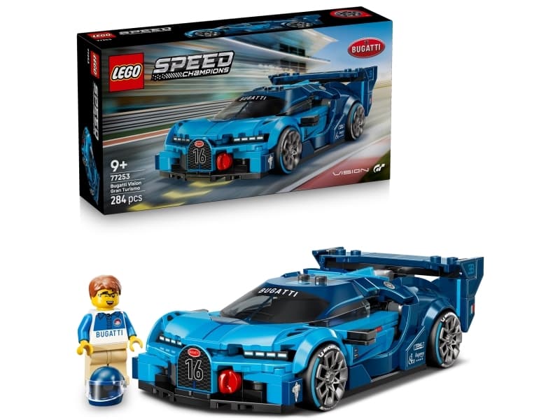 LEGO Speed Champions 77253 Bugatti Vision GT ‑hyperurheiluauto