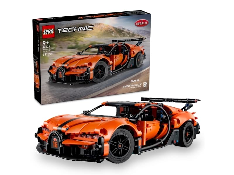 LEGO Technic 42222 Bugatti Chiron Pure Sport hyperauto