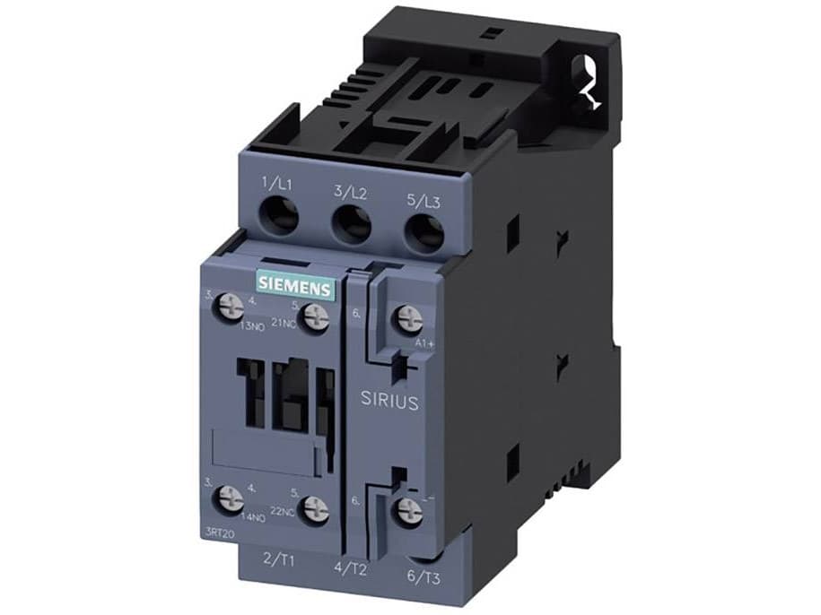 Siemens 3RT2027-1BB40 Kontaktori 3 x katkaisija 15 kW 24 V/DC 32 A apukoskettimella 1 kpl 1 kpl