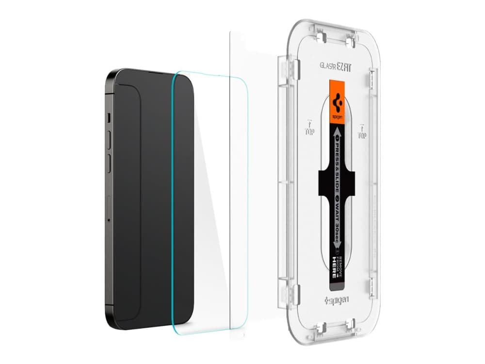 Spigen Glas.TR iPhone 14 Pro 2kpl /2kpl EZ FIT AGL05214 karkaistu lasi