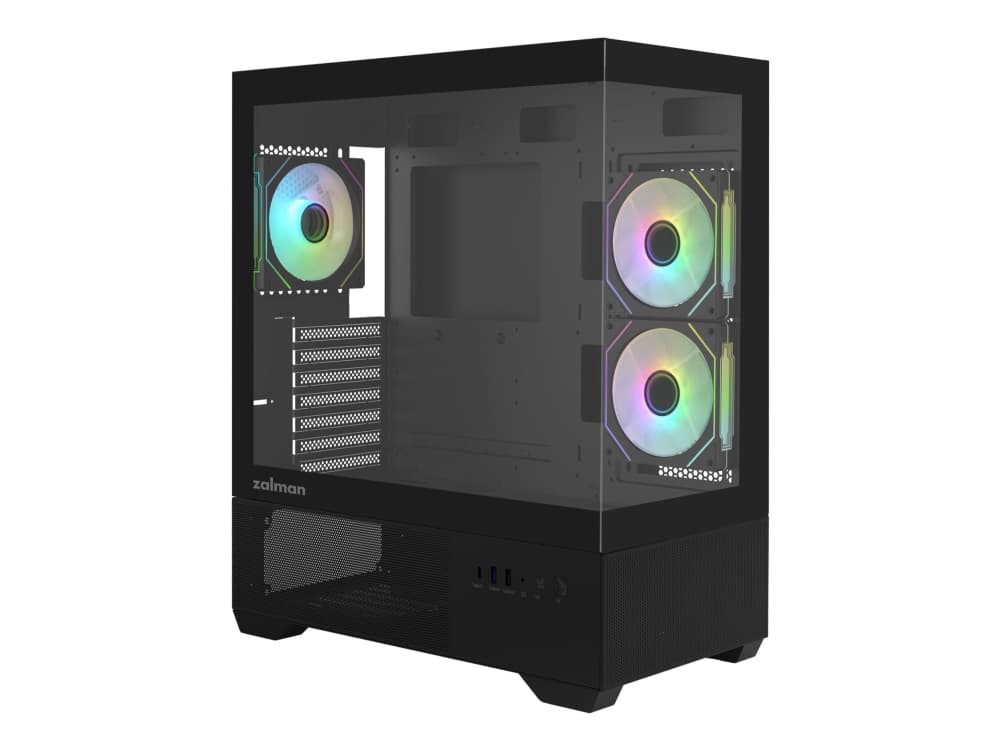 Zalman Case CHRONIX V2 Mid Tower ARGB tuuletin x3 musta