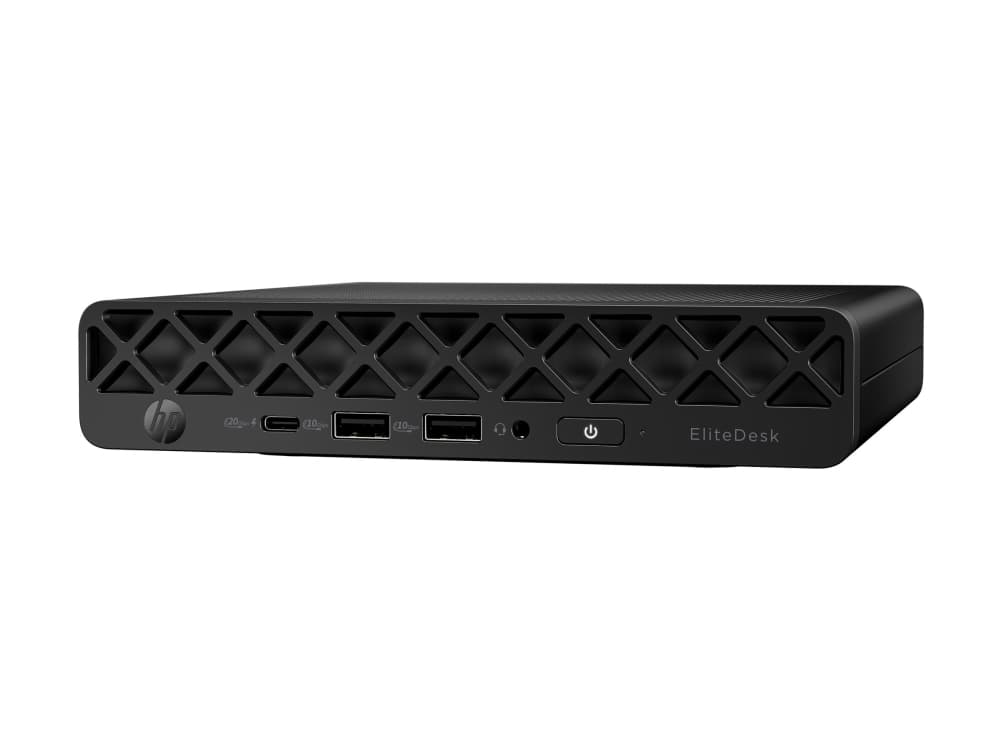 HP EliteDesk 8 Mini G1i Desktop AI PC, Intel Core Ultra 7, 265, 24 GB, DDR5-SDRAM, 512 GB, Windows 11 Pro