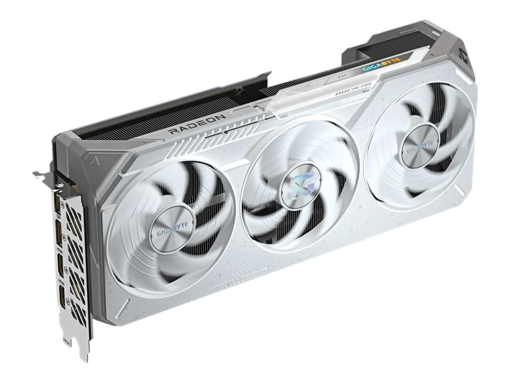 GIGABYTE Radeon RX 9070 XT GAMING OC ICE 16G, Radeon RX 9070 XT, 16 GB, GDDR6, 256 bittiä, 7680 x 4320 pikseliä, PCI Express 5.0