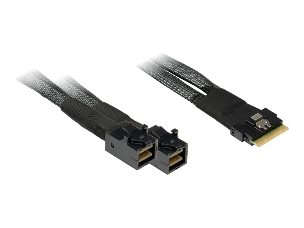 Inter-Tech Inter-Tech kaapeli SFF 8654-8x - SFF 8643-2x 0,75m