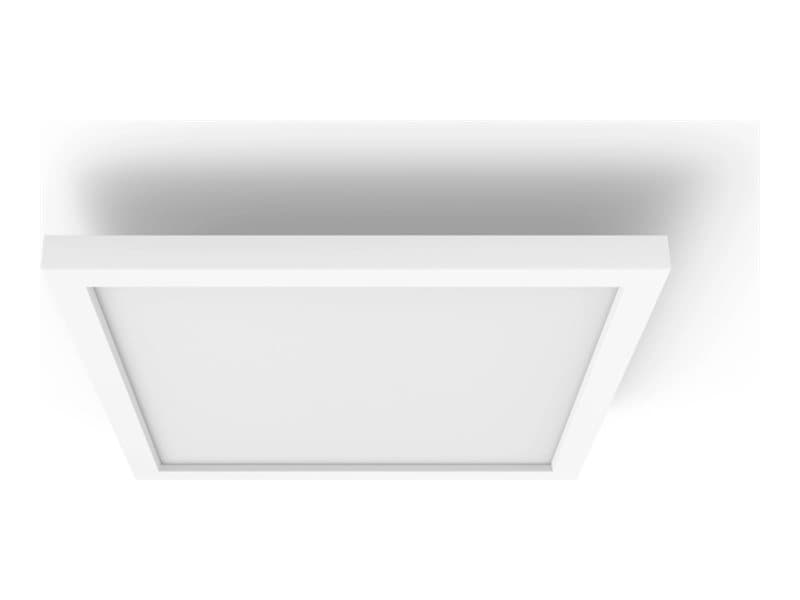 Philips Hue White and Color Ambiance Surimu - Kattovalaisinpaneeli - LED - 300 x 300 mm - 25 W - RGBW light - 2200-6500 K - neliö - valkoinen kehys