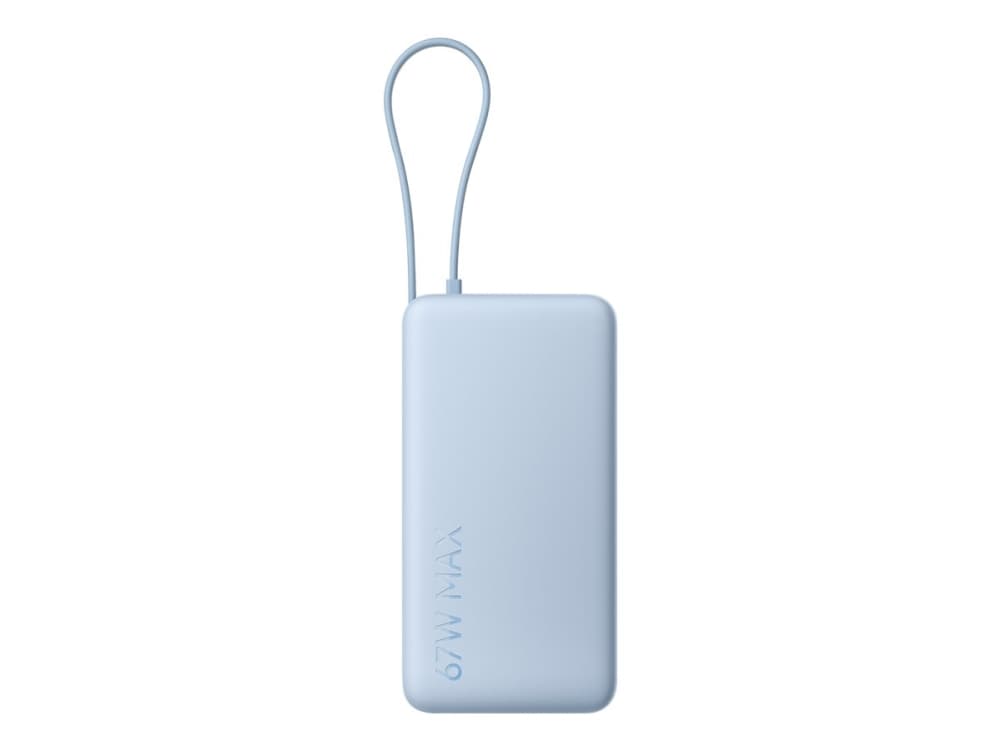 Xiaomi 67W Power Bank 20000, 20000 mAh, Litiumioni (Li-Ion), 11,1 V, Sininen