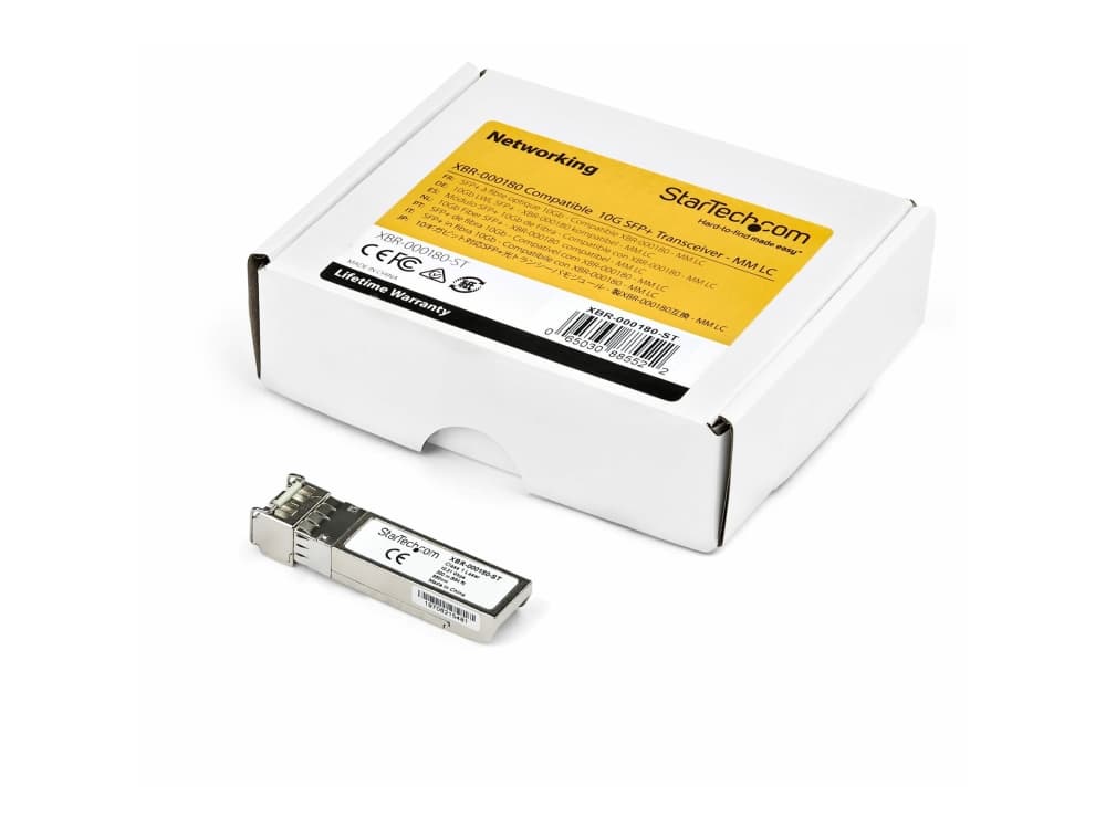 StarTech.com AR-SFP-10G-LR-ST, Valokuitu, 10000 Mbit/s, SFP+, LC, LR, 10000 m
