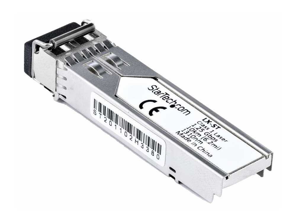 StarTech.com Extreme Networks 10051 Yhteensopiva SFP-moduuli, 1000BASE-SX, 1GbE Multimode Fiber MMF Optic Transceiver, 1GE Gigabit Ethernet SFP, LC 550m, 850nm, DDM, Mini GBIC - Elinikäinen takuu (10051-ST) - SFP (mini-GBIC) transceiver modul (svarende til: Extreme Networks 10051) - GigE - 1000Base-SX - LC multimodus - op til 550 m - 850 nm - for Summit 24e3 Alpine 3802 Extreme Networks GM-16T3, GM-16X3)