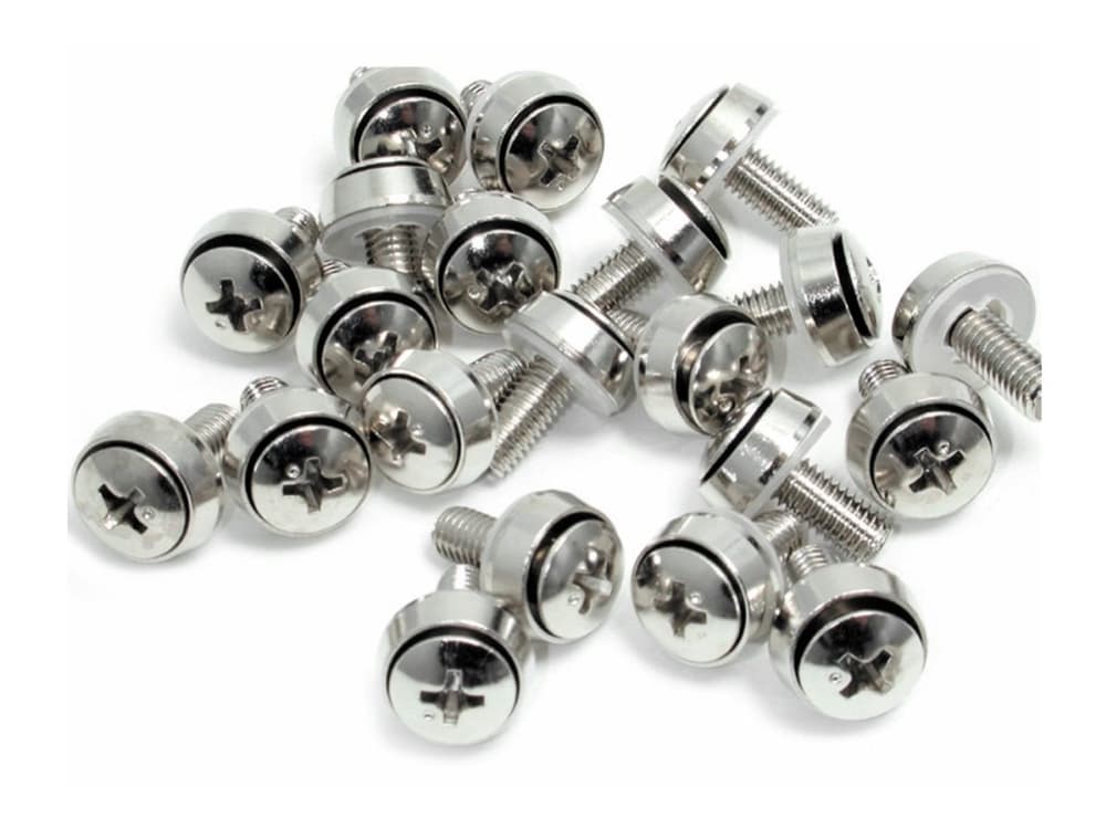 StarTech.com CABSCREWSM6, Ruuvi, Hopea, 50 kpl, 218 g