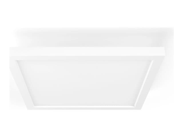 Philips Aurelle Square -paneelivalo, Älykattovalo, Bluetooth, Valkoinen, Alumiini, Vaihtuva, 2200 K