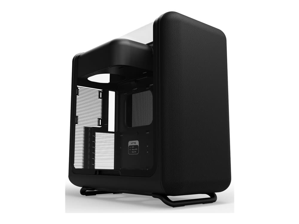 HYTE X50 Midi-Tower, Tempered Glass - Pitch Black
