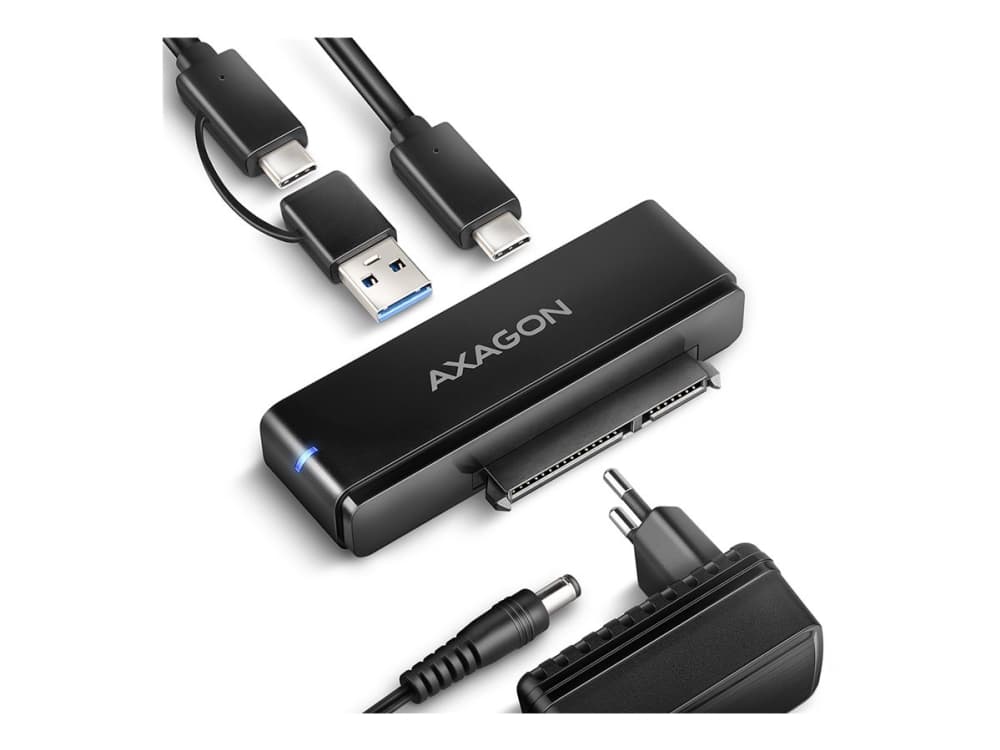 Axagon Nicht kategorisiert, USB Type-C, SATA, musta, PC / Notebook / Tablet, Kiina, CE, RoHS