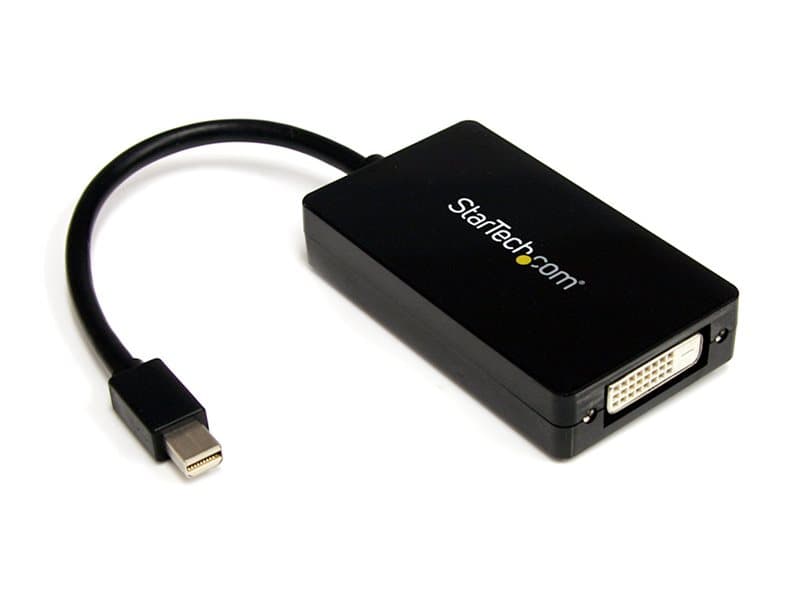 StarTech.com Travel A/V-sovitin - 3-in-1 Mini DisplayPort to DisplayPort DVI tai HDMI muunnin (MDP2DPDDVHD) - Videoadapteri - Mini DisplayPort han til DVI-D, HDMI, DisplayPort hun - 15 cm - lajittelu