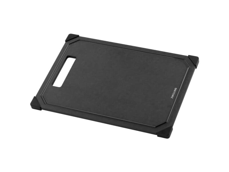 ZWILLING Puukuituinen keittiön lauta - 31 x 21,5 cm, musta