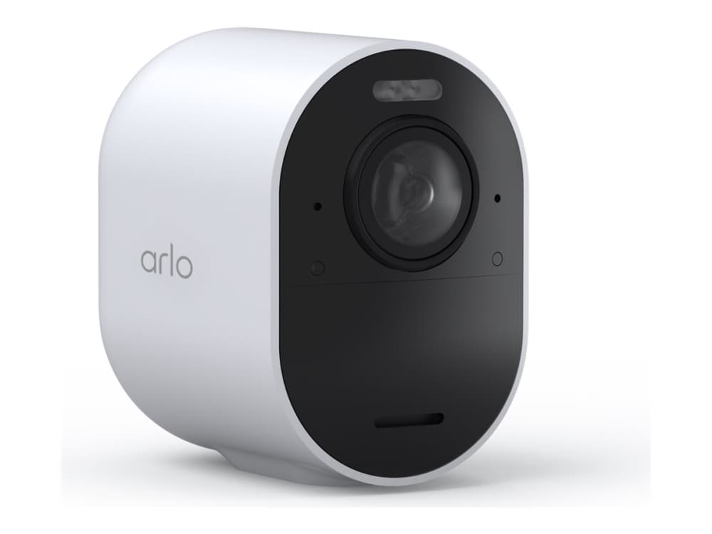 Arlo Ultra VMC5050-100EUS, IP-turvakamera, Sisätila ja ulkotila, Langallinen & langaton, 7,5 m, Amazon Alexa & Google Assistant, Tanska, Saksa, Hollanti, Englanti, Espanja, Ranska, Italia, Norja, Puola, Ruotsi