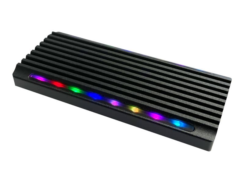 LC-Power LC-M2-C-NVME-4, SSD-kotelo, M.2, M.2, 10 Gbit/s, USB-liitettävyys, musta