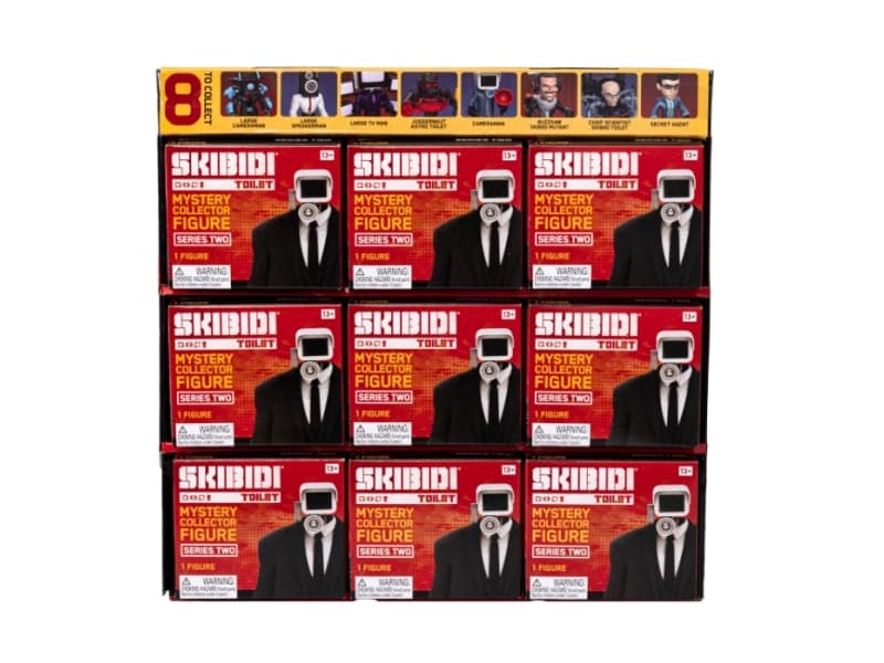 SKIBIDI TOILET MYSTERY FIGURE COLL SERIES ASS CDU