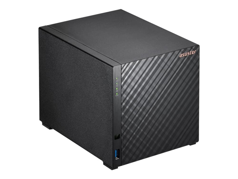 Palvelin Asustor NAS Scarecrow AS1204T Bokštinis 4x (3.5 SATA HDD / 2.5 SSD) Realtek RTD1619B, 1GB DDR4, 1x 2.5GbE, 3x USB 3.2
