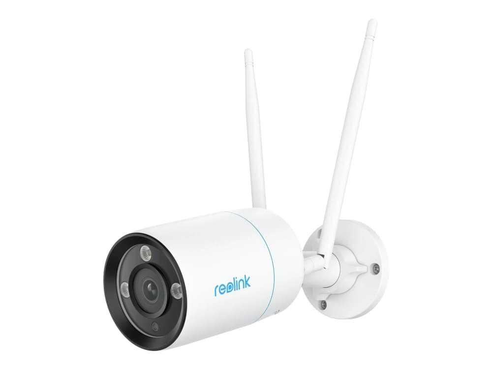 Reolink W330, IP-turvakamera, Sisä- ja ulkokäyttöön, langallinen ja langaton, Google Assistant, seinä, valkoinen