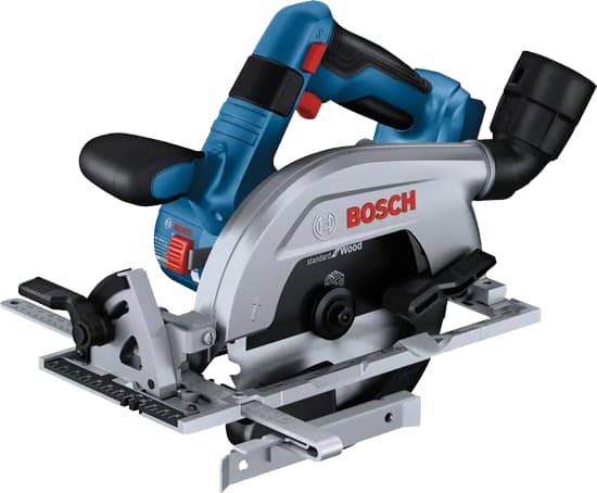 Bosch GKS 18V-57-2 L PROFESSIONAL, Puu, musta, Sininen, Hopea, Harjaton, 16,5 cm, 5000 RPM, 5,7 cm - SOLO