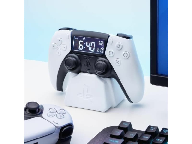 Paladone PP9405PS, Digitaalinen herätyskello, musta, Valkoinen, LCD, 158 mm, 1 kpl, USB