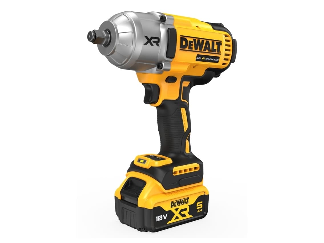 DeWALT DCF900P2T-QW, Iskuväännin, Harjaton, musta, Keltainen, 1/2, 1898 Nm, Akku