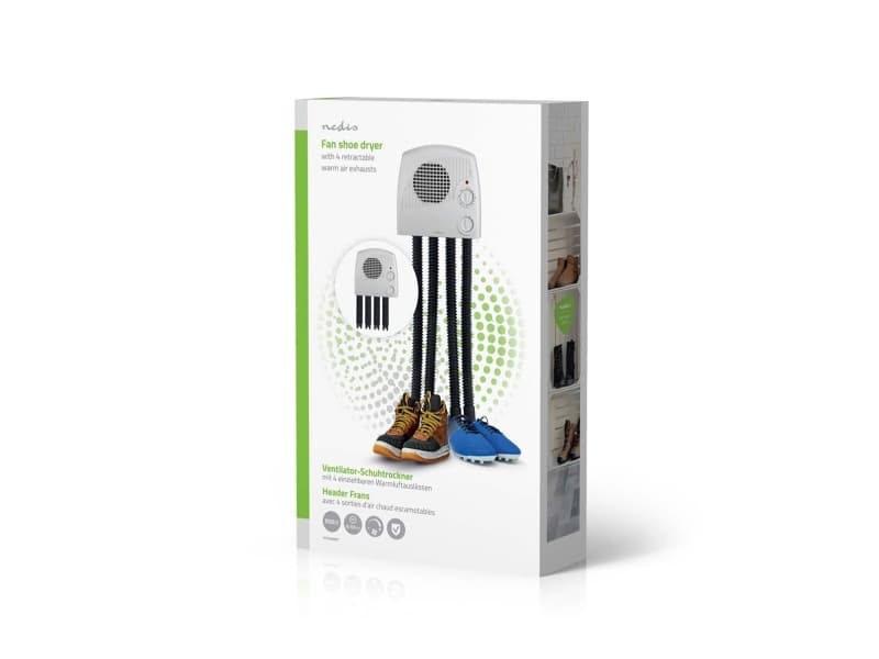 NEDIS kenkäkuivain 350W 2 parille kengille - 2546743
