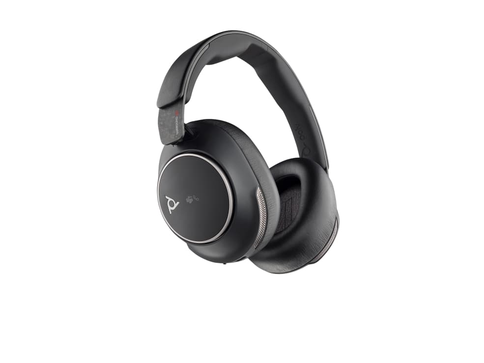 POLY Voyager Surround 80 UC, Langaton, Musiikki/arki, 275 g, Kuulokkeet, Musta