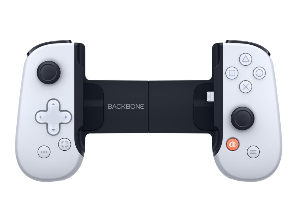 Backbone One for iPhone PlayStation Edition Vit Lightning - handkontroll för PC, PlayStation och iOS