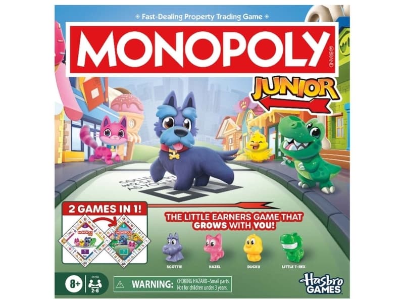 Monopoly Junior 2-i-1 SE/FI