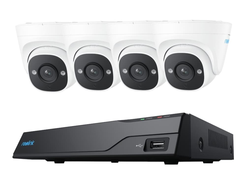 Reolink NVS8-5MD4 (Dome) NVR | 2K | 5MP | 8CH | 4x D500 | PoE | 2TB | 2TB