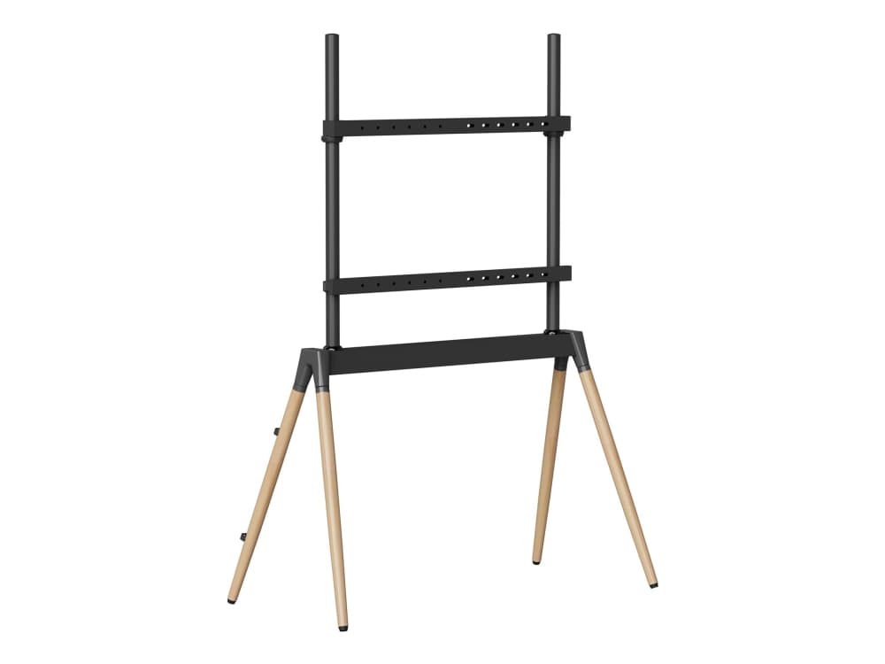 Gembird TVS-86F-01-BK, 139,7 cm (55), 2,18 m (86), 100 x 100 mm, 600 x 400 mm, Pyökki, Muovi, Terästä, musta, Puu