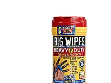 Big wipes heavy duty 80 - puhdistusliinat antibakteeriset kaksipuoliset 100kpl tuubissa