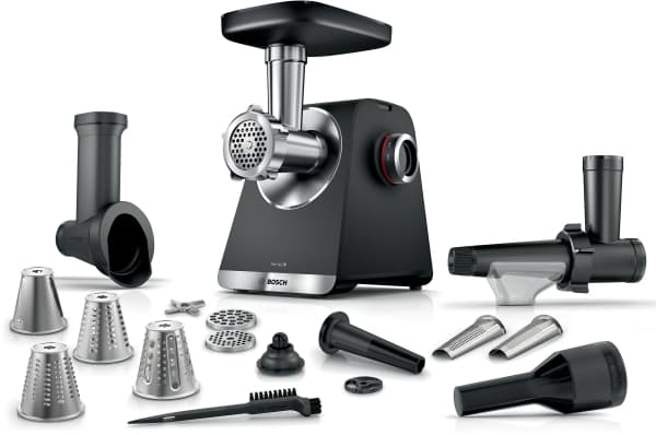 Bosch Serie 6 , 2100 W, musta, Hopea, 3,5 kg/min, 1 m, Ruostumaton teräs, Metalli, Muovi