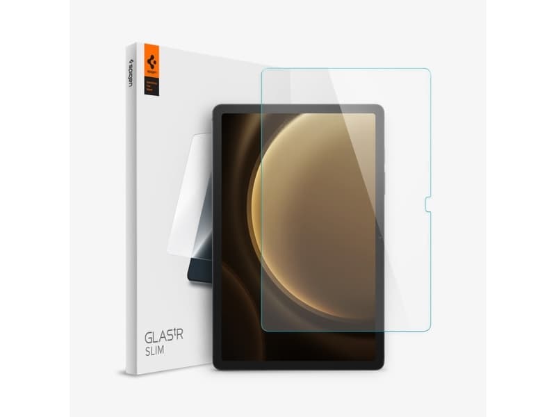Spigen Glas.tR SLIM, Kirkas näytönsuoja, 9H, Karkaistu lasi, 1 kpl