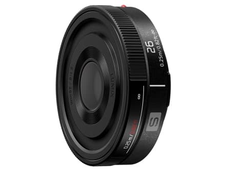Panasonic LUMIX S 26mm F8.0 pannukakkuobjektiivi (MF)