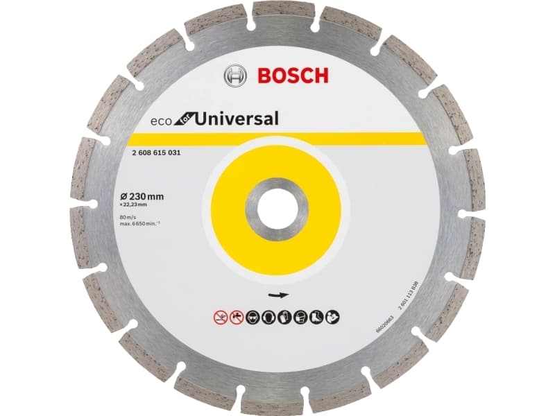 Bosch-tarvikkeet 2608615031 2608615031 Timanttinen leikkuukiekko 1 kpl