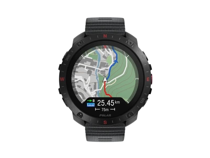 Polar Grit X2 Pro, 3,53 cm (1.39), AMOLED, Kosketusnäyttö, 32 GB, GPS (satelliitti), 79 g