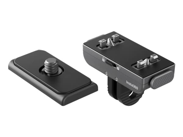 Insta360 Quick Release Mount 2.0, Kameran kiinnitys, musta, Kiina, 500 g, 1 kpl, 100 mm
