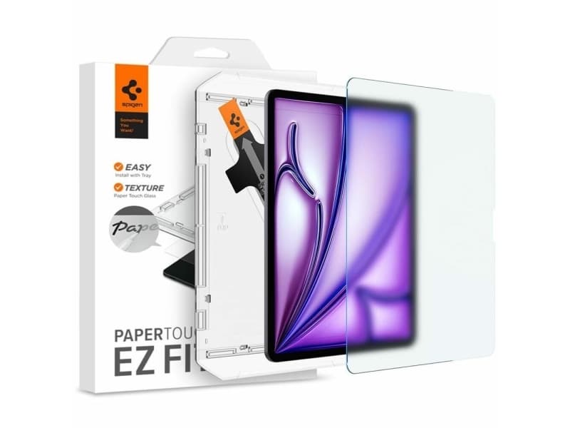 Spigen Paper Touch EZ Fit, Paperimainen näytönsuoja, 33 cm (13), Matta, 1 kpl