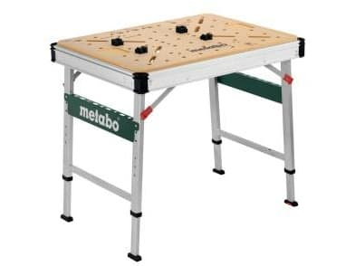 Metabo MWB 100, Beige, Metallinen, Puu, Suorakaiteen muotoinen, 4 jalkoja, H-jalat, 710 mm