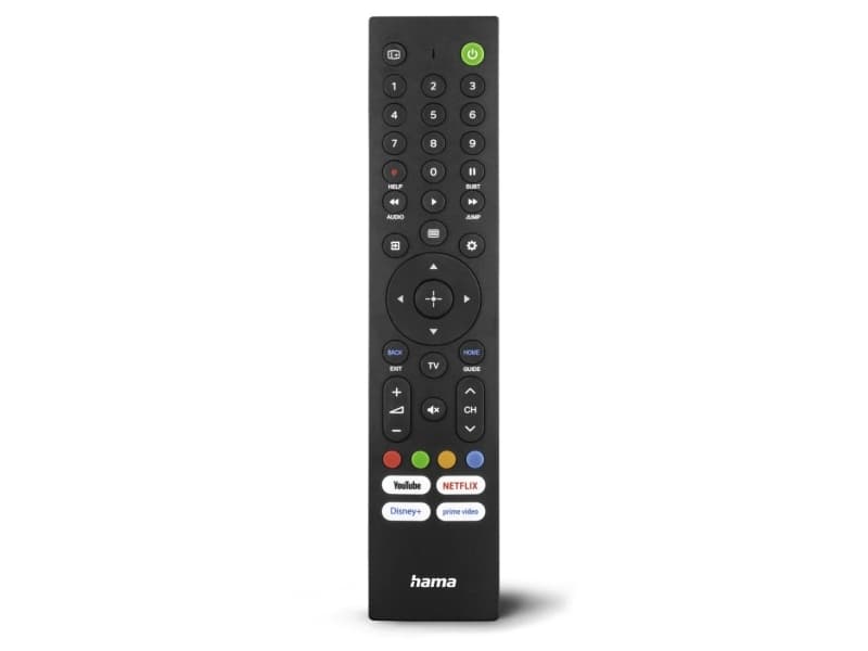 Hama 00221066, TV, IR Langaton, Painikkeiden painaminen, musta