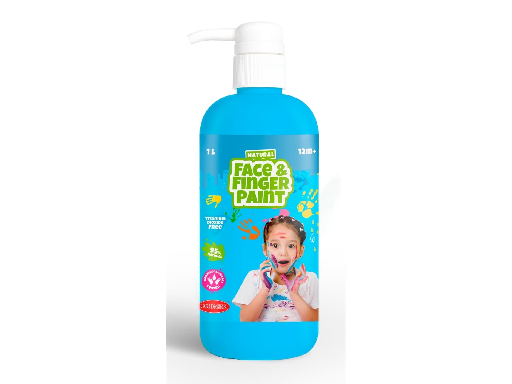 Blue 1000 ml flaskdispenser