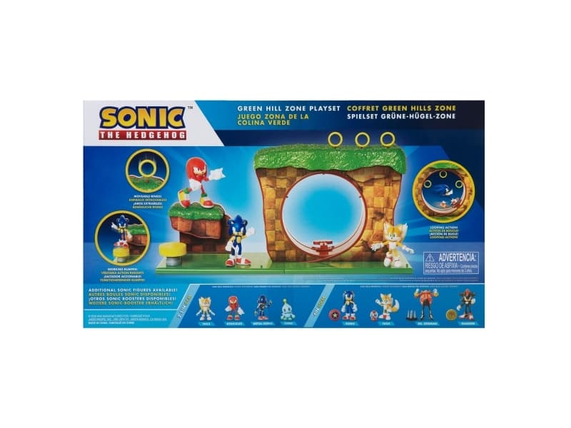 Osorterad Sonic – Green Hill Zone playset (403934)