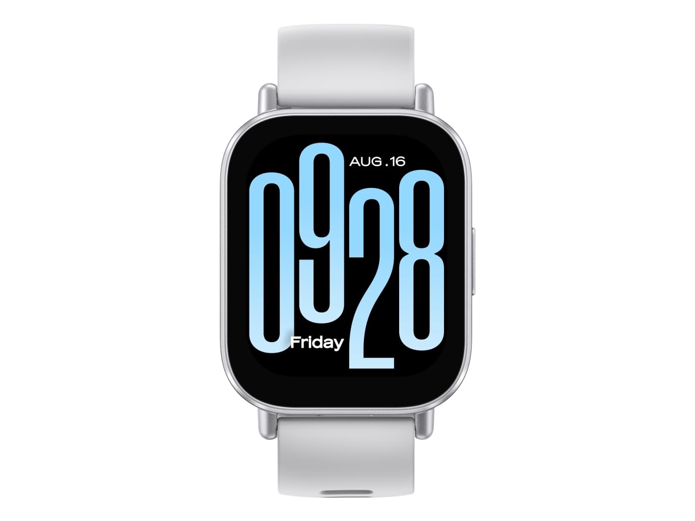 Xiaomi Redmi Watch 5 Active Matte Silver kellon kellotaulu