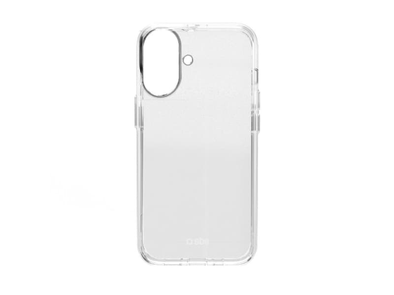SBS TED3OCOVIP1661, Suojus, Apple, iPhone 16, 15,5 cm (6.1), Läpinäkyvä