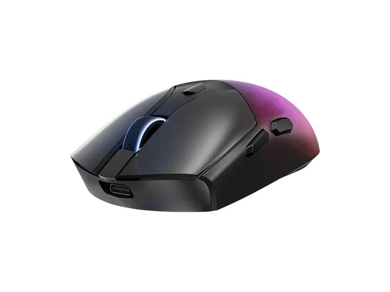 Lenovo Legion M410, Molempikätinen, Optinen, RF Wireless + USB Type-C, 16000 DPI, musta, Läpinäkyvä