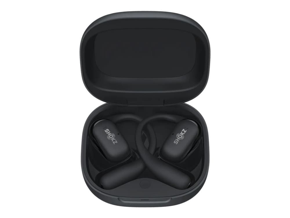 SHOKZ OpenFit 2+, Langaton, Puhelut/Musiikki, 4,8 g, Kuulokkeet, musta