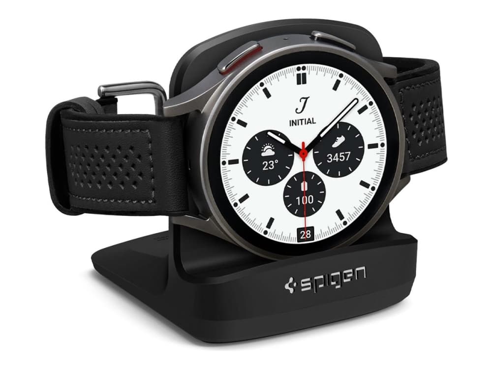 Spigen Night Stand, Älykello, Vastaanotto, Musta